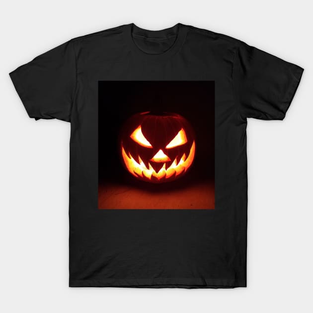Once Upon A Halloween Jack-o-lantern T-Shirt by ereyeshorror